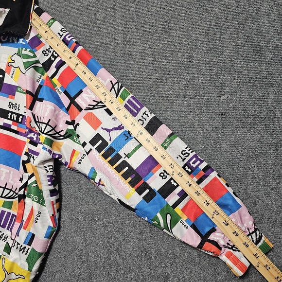 PUMA International Lab Woven Track Jacket Men’s Pockets Activewear Streetwear L - Picture 13 of 14